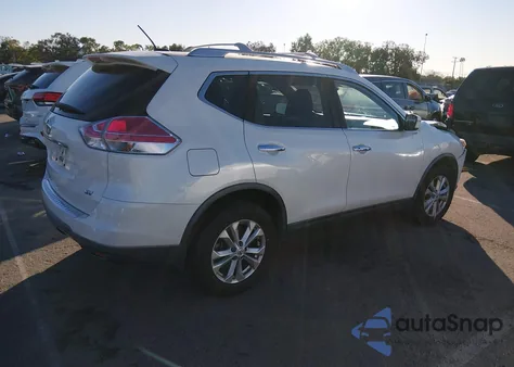 2016 Nissan Rogue Sv z USA, uszkodzony, nr VIN KNMAT2MT3GP720681